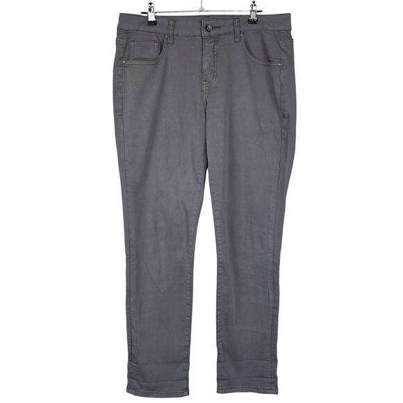 Jag Jeans Women Size 8 Dusty Gray Girlfriend Mid Rise Casual Comfort Soft Denim - Picture 1 of 12